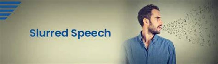 Can slurred speech be cured?