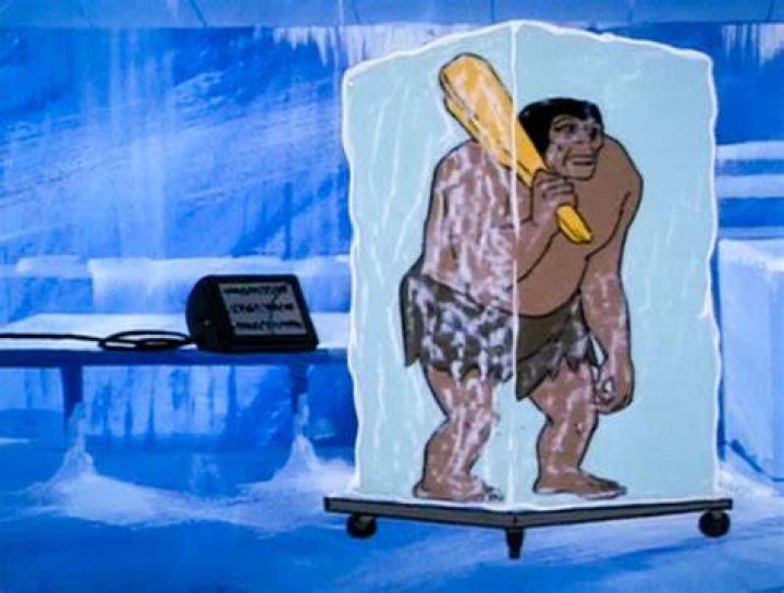 Has a frozen caveman ever been found?