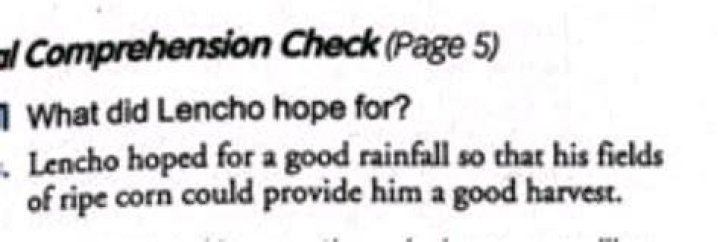 How did lencho foresee his future?