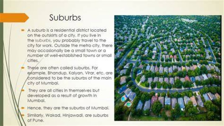 What does suburbanites meaning?