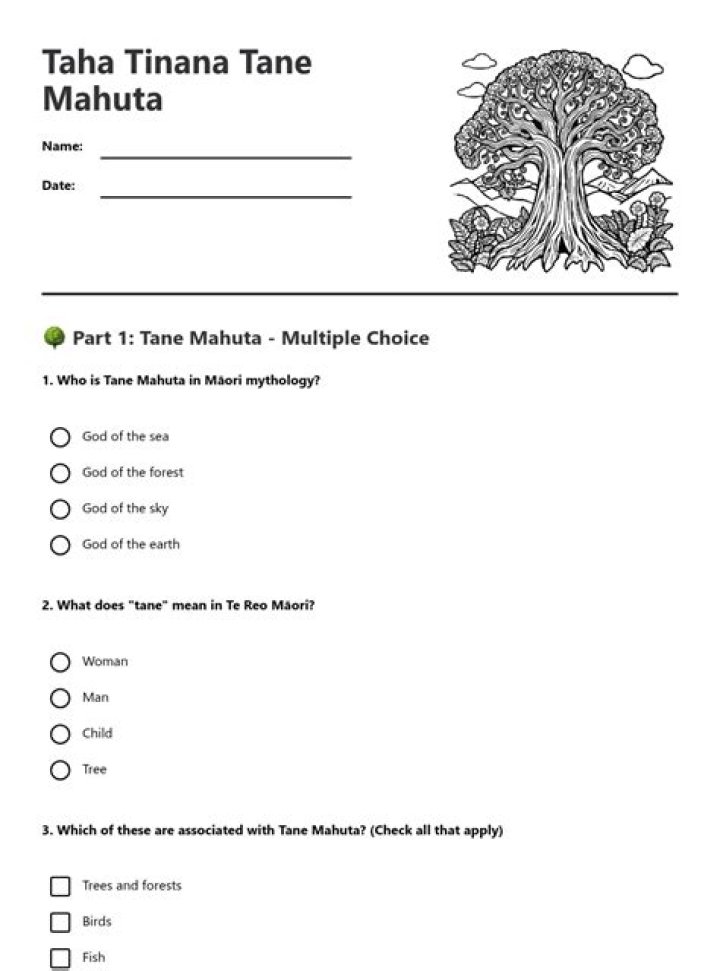 What does tane mahuta mean?