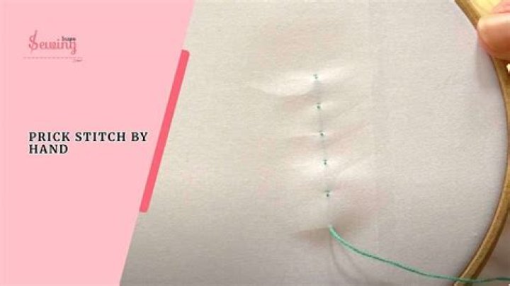 When to get a stitch on hand?