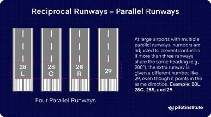 Which direction do runways face?