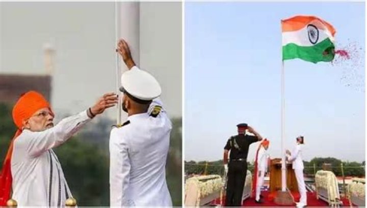 Who hoist the flag on republic day?