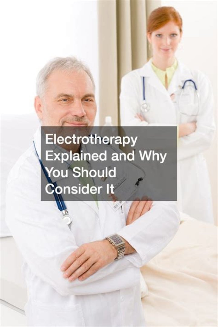 Why is electrotherapy used?